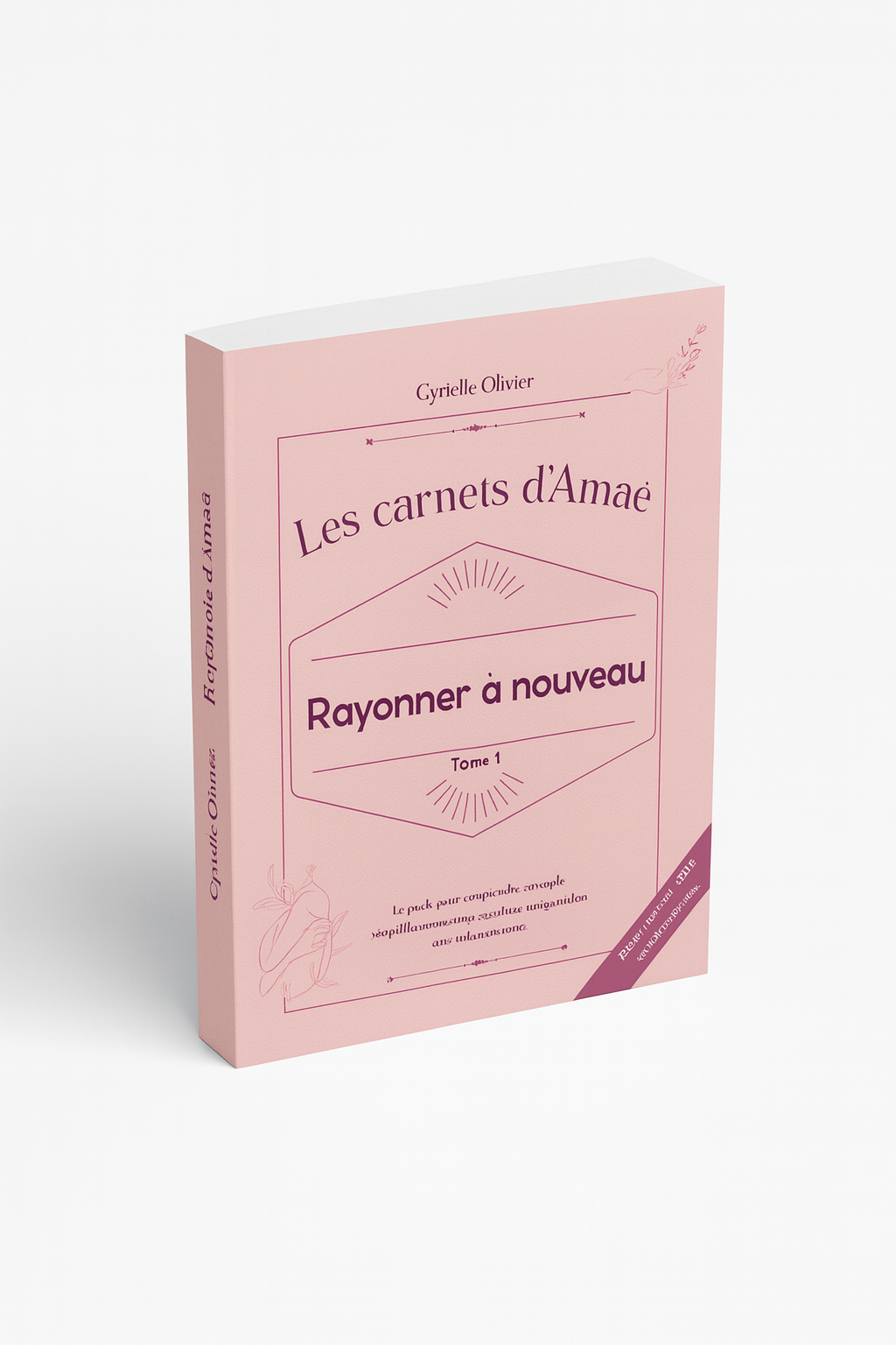 Livre « Les carnets d’Amaë: Rayonner à nouveau »
