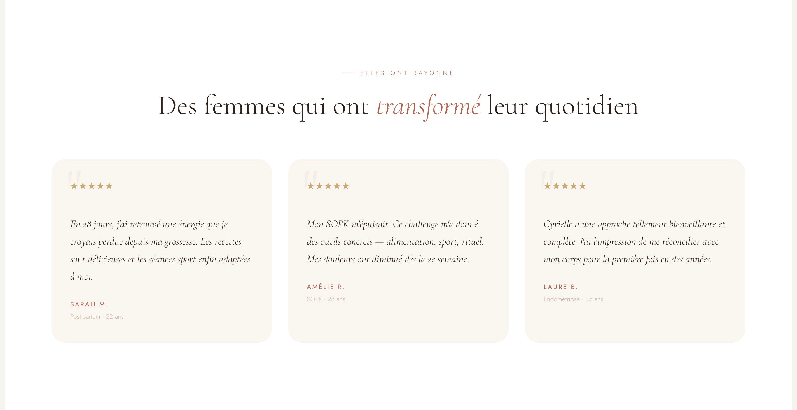 Challenge 28 jours : Rayonner à nouveau