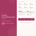 Ebook : 65 recettes anti-inflammatoire et gourmandes